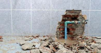 Common Plumbing Problems Broken Pipes, tile, and leaking in home