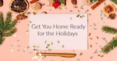 2021 Holiday Gift Ideas and Buying Guide Page: Get You Home Ready for the Holidays / Christmas Background