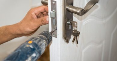 Need A Locksmith / Locksmith installing new locks on door