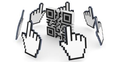 make your school bulletin board engaging by using QR codes / Cursor Icons and QR Code