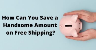 Save Money on Shipping - Pink Piggy Bank
