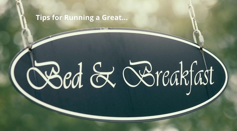 Bed and Breakfast Sign