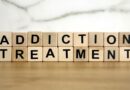 Addiction Treatment spelled out in Scrabble Tiles