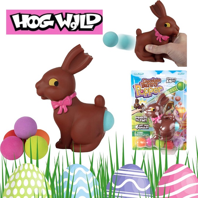 Chocolate Bunny Popper by Hog Wild Toys 