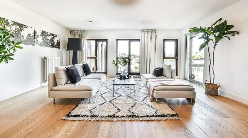 Transform Your Living Room into a Luxurious Haven / Bright and Airy White Living Room with Black Accents