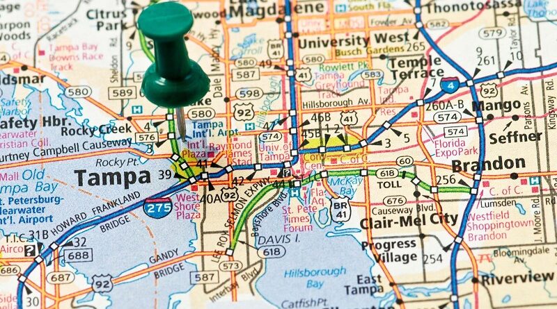 Map of Tampa Florida and Surrounding Areas / Effective Strategies for a Seamless and Stress-Free Move in Tampa