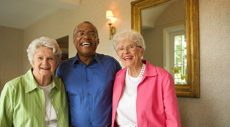 Why Maintaining Their Independence Is Important For Elderly People across Australia / 3 Smiling Senior Citizens