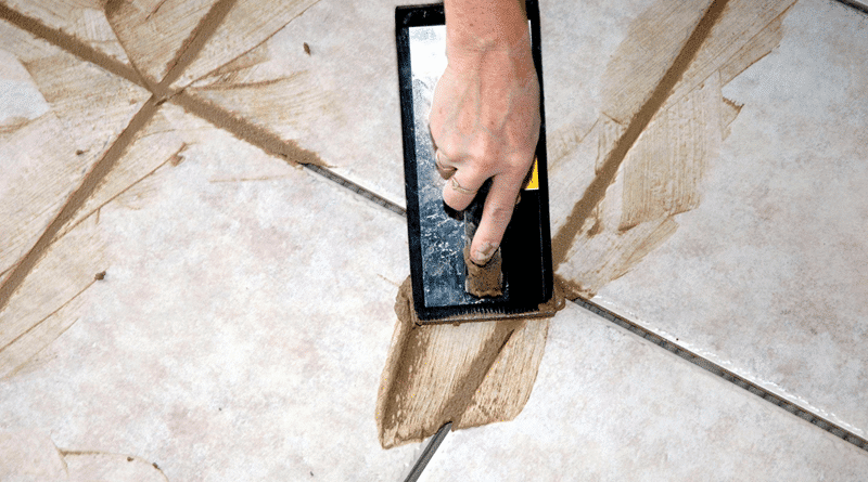 Grouting Tile