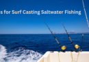 Aft of boat at sea with fishing reels / Essential Tips for Surf Casting Saltwater Fishing