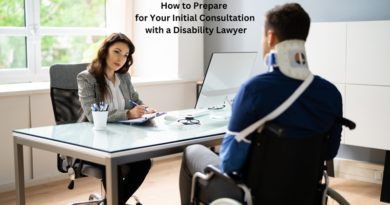 Man in a Wheelchair Consulting with a Disability Lawyer / How to Prepare for Your Initial Consultation with a Disability Lawyer