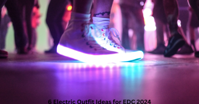 Person Dancing in LED Shoes / 6 Electric Outfit Ideas for EDC 2024
