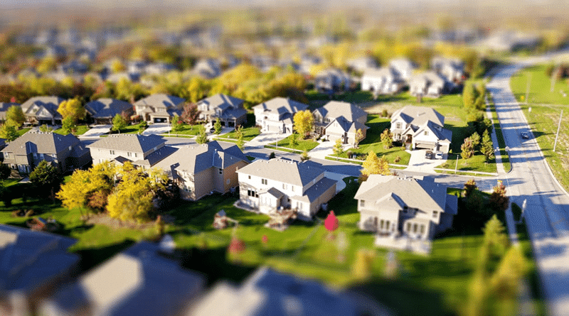 Aerial View of a New Neighborhood / How to Start Making Money with Real Estate Right Now (No Matter Your Budget)