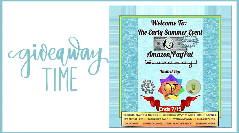$100 Amazon eGift Card or PayPal Cash Giveaway! 1 Winner! Early Summer Event '24