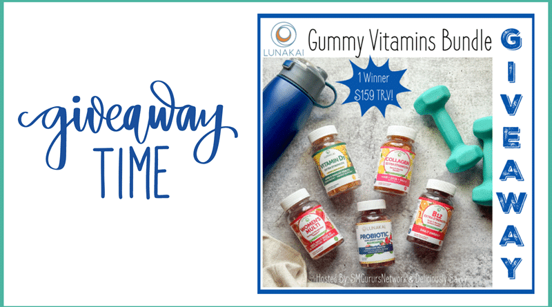 Welcome To The Lunakai Gummy Vitamins Bundle Giveaway! 1 Winner ($159 TRV!) This giveaway is part of our SMGN 2024 Dads & Grads Gift Guide – Stop by to see all the giveaways and great products!