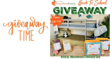 PeachSkinSheets Back To School Giveaway