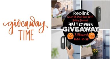 Reolink Smart 2K Dual-Band Wi-Fi Battery Doorbell Halloween Giveaway!