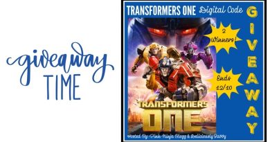 TRANSFORMERS ONE Digital Code Giveaway