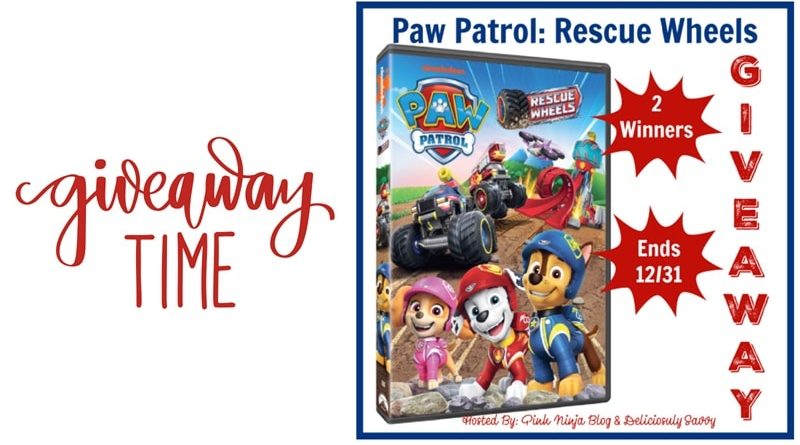 Paw Patrol: Rescue Wheels DVD Giveaway!