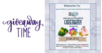 $100 Amazon eGift Card or PayPal Cash Giveaway