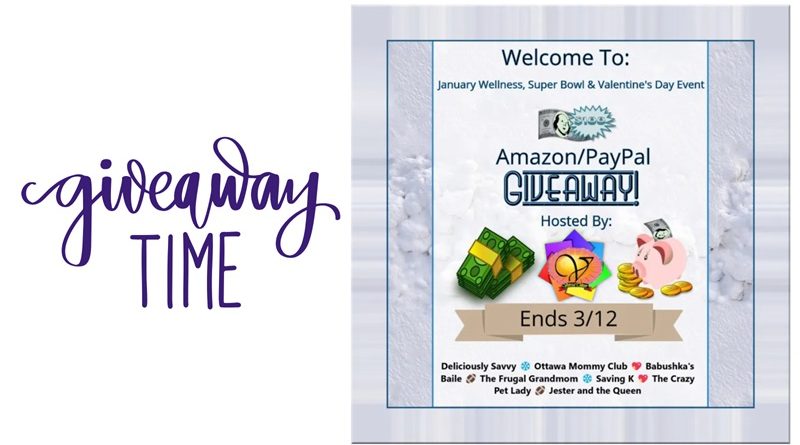 $100 Amazon eGift Card or PayPal Cash Giveaway