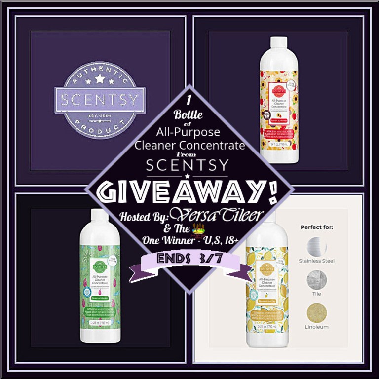 All-Purpose Cleaner Concentrate from Scentsy Giveaway