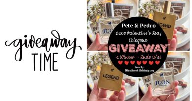 Pete & Pedro Valentine’s Day Cologne Giveaway!