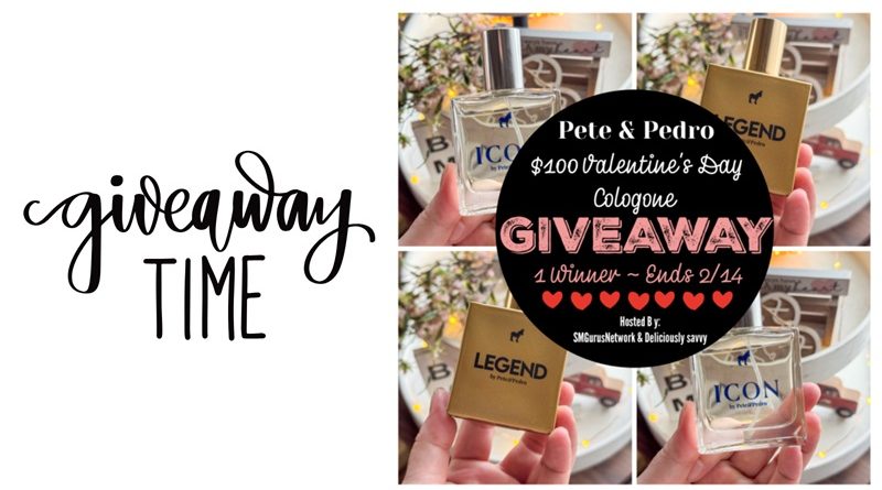 Pete & Pedro Valentine’s Day Cologne Giveaway!