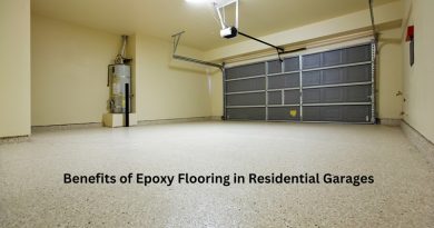 Residential Garage with Epoxy Flooring / Unleashing the Benefits of Epoxy Flooring in Residential Garages