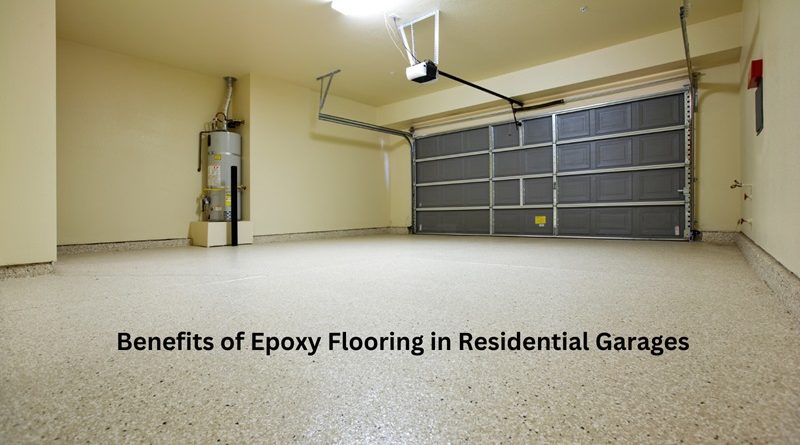 Residential Garage with Epoxy Flooring / Unleashing the Benefits of Epoxy Flooring in Residential Garages