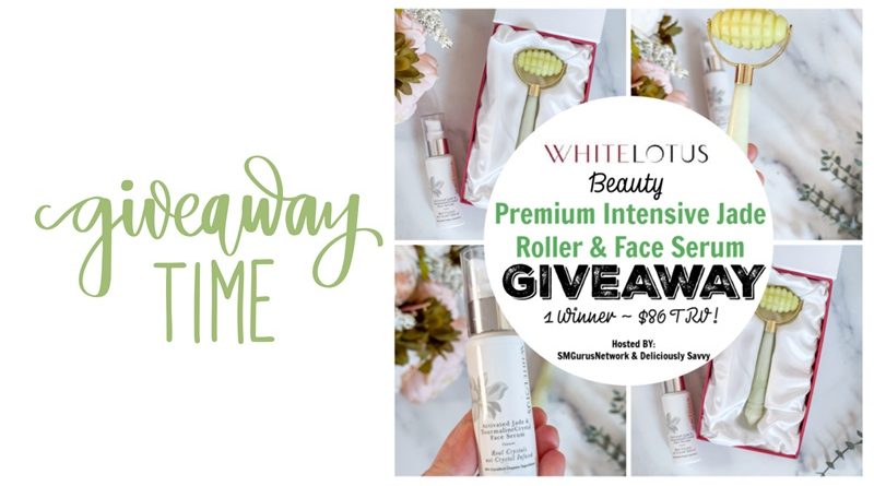 White Lotus Beauty Premium Intensive Jade Roller & Face Serum Giveaway