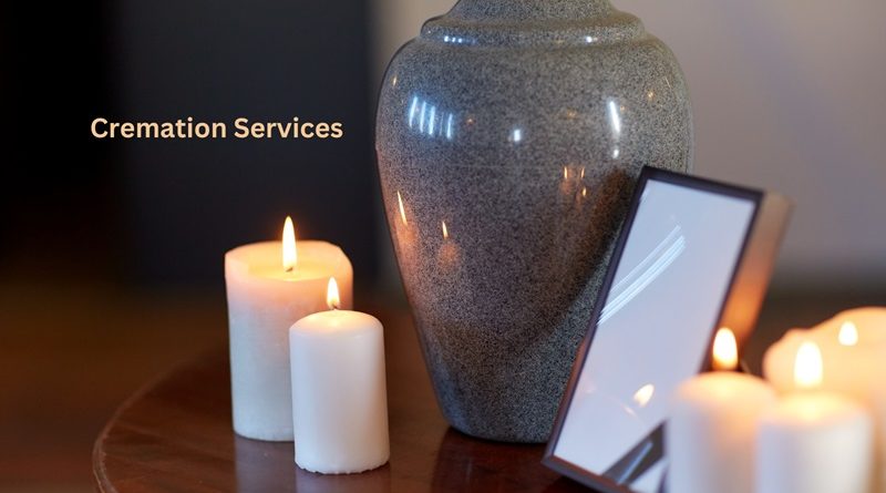 Urn on a table with candles / Dignified Cremation Services in Winchester, VA