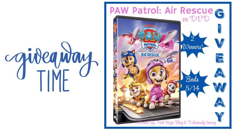 The PAW Patrol: Air Rescue DVD Giveaway!