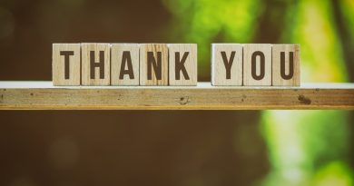 The Words Thank You / How To Treat Your Loved Ones To Say Thank You