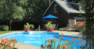 Beautiful Pool in a Landscaped Backyard / How to Turn Your Backyard Into a Resort With a Pool Upgrade