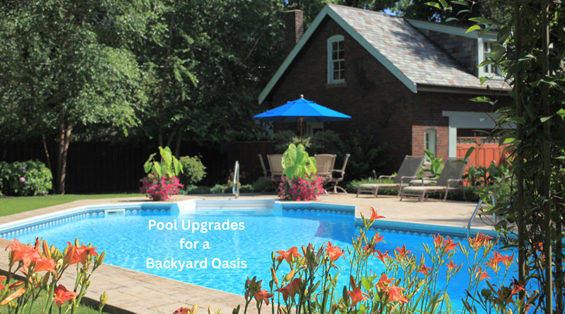 Beautiful Pool in a Landscaped Backyard / How to Turn Your Backyard Into a Resort With a Pool Upgrade