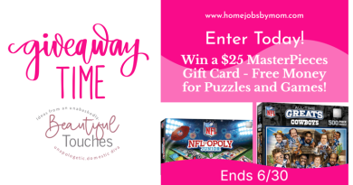 MasterPieces Gift Card Giveaway