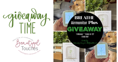 BREATHE Airmonitor Plus Giveaway