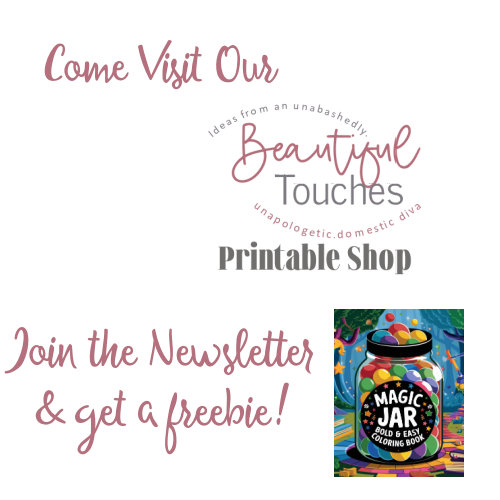 Beautiful Touches Printables Shop