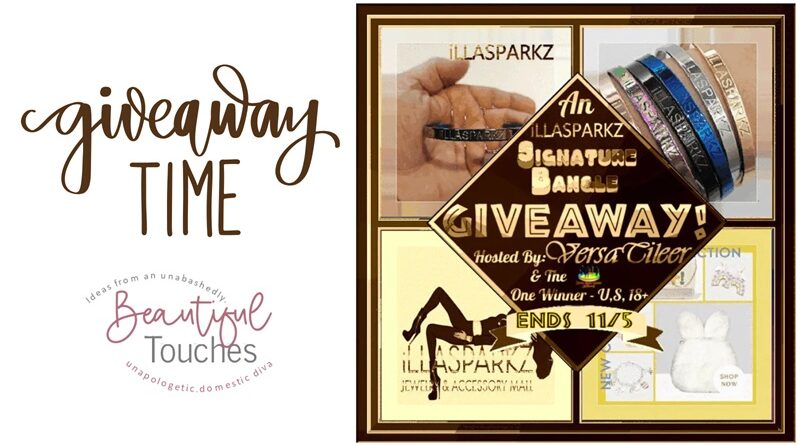 Fabulous iLLASPARKZ Signature Bangle Fall Giveaway!