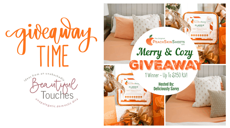 PeachSkinSheets Giveaway