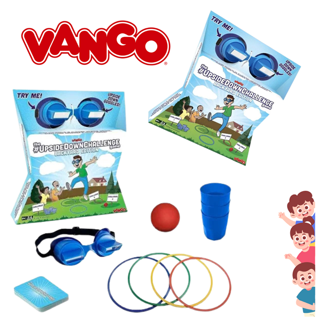 Vango Toys Upside Down Challenge Game Backyard Edition