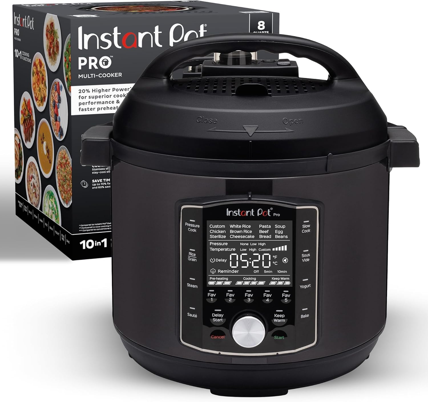 Product TitleInstant Pot Pro (8 QT) 10-in-1 Pressu