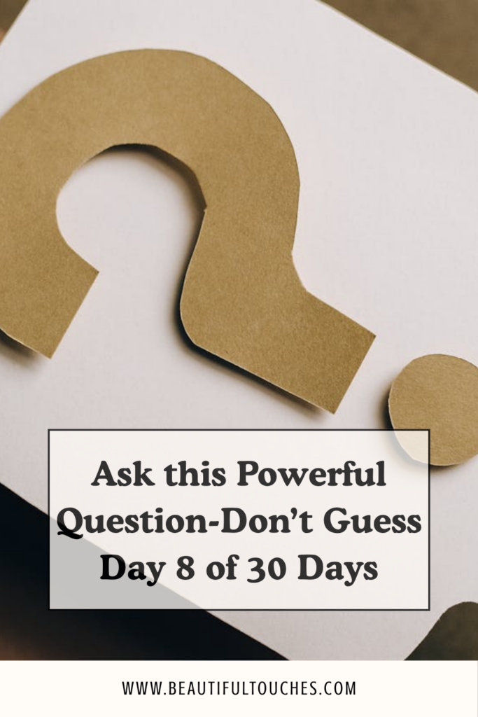 Ask this Powerful Question