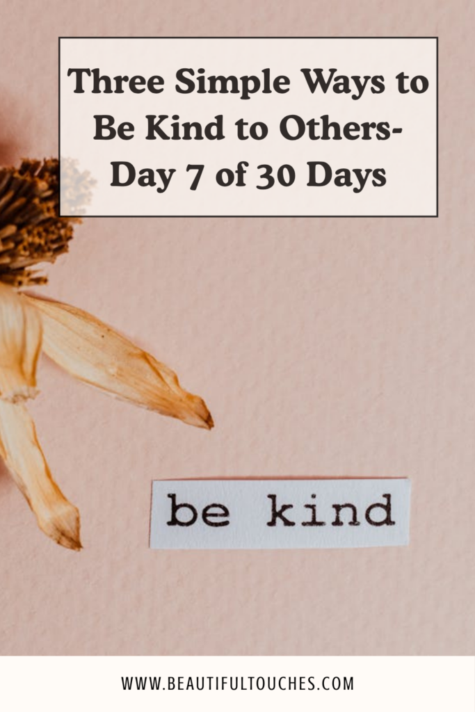 Ways to Be Kind to Others