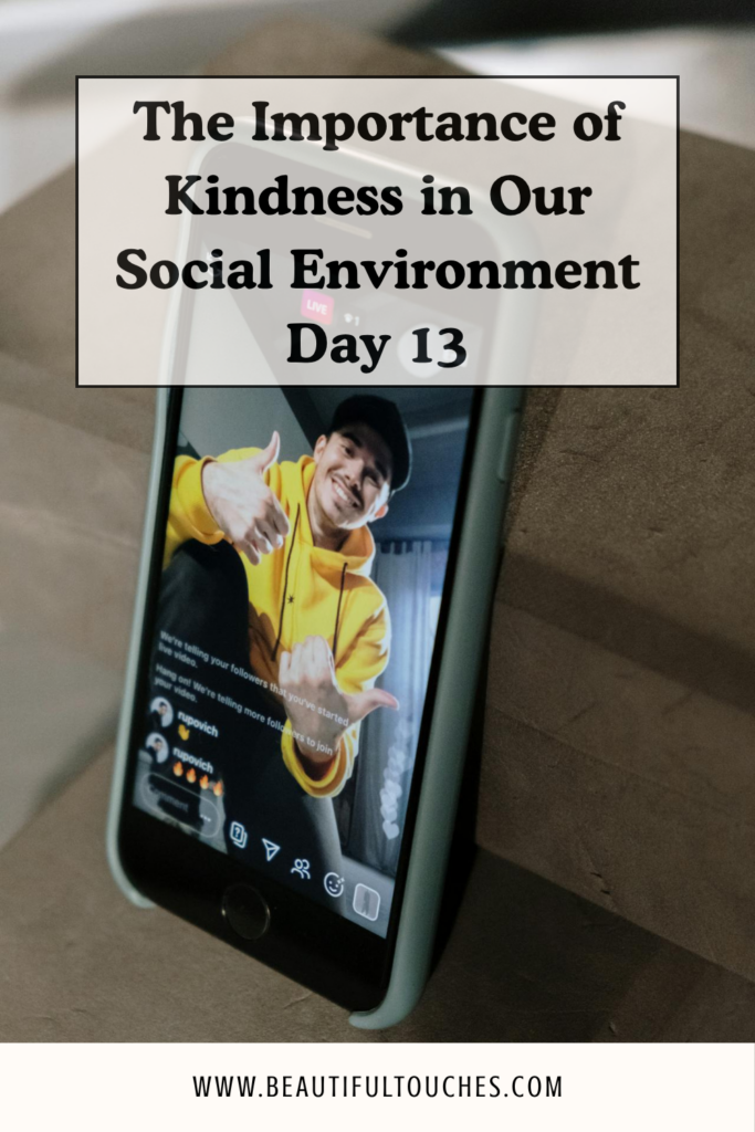 kindness in our social environment