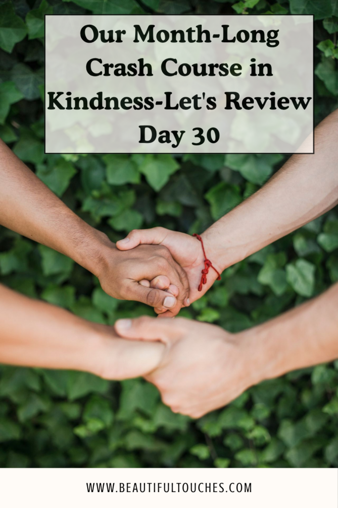 crash course in kindness