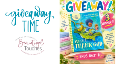 When I Thank God Book Giveaway