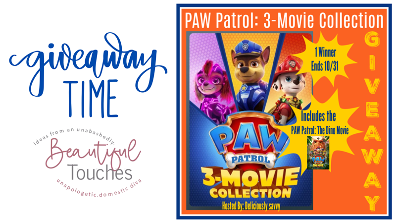 PAW Patrol: 3-Movie Collection Digital Code Giveaway!